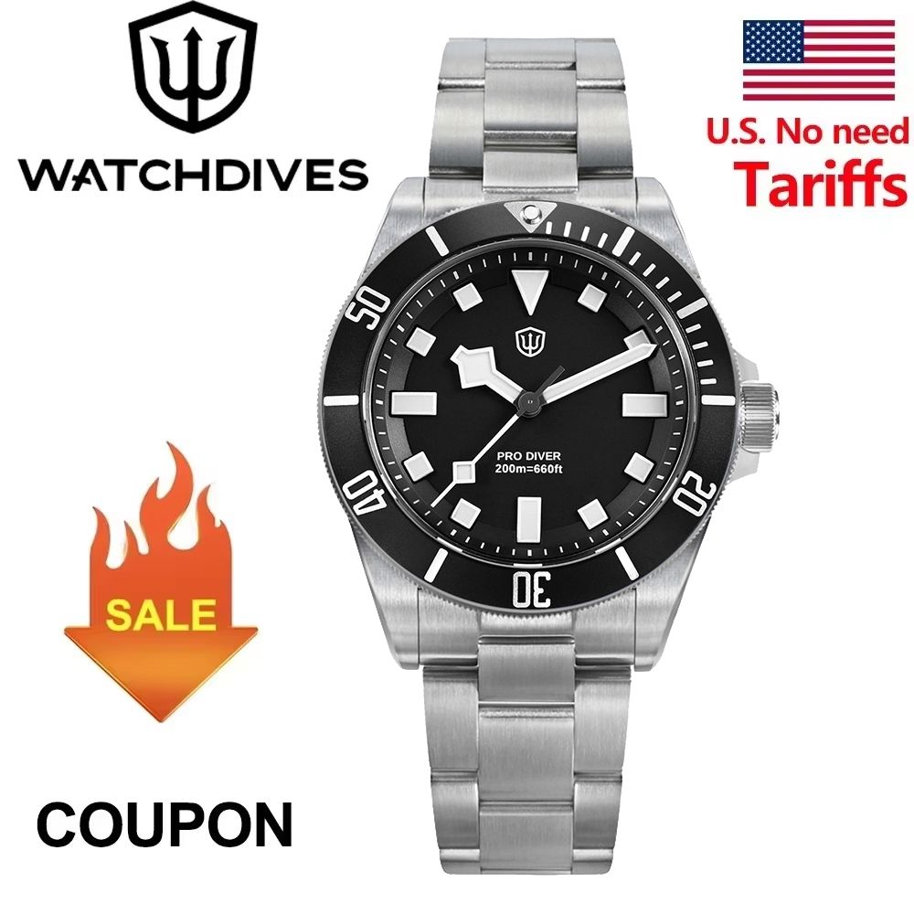 Watchdives WD1969 Pro Watch VH - огляд і ціна Rolex Watch Submariner
