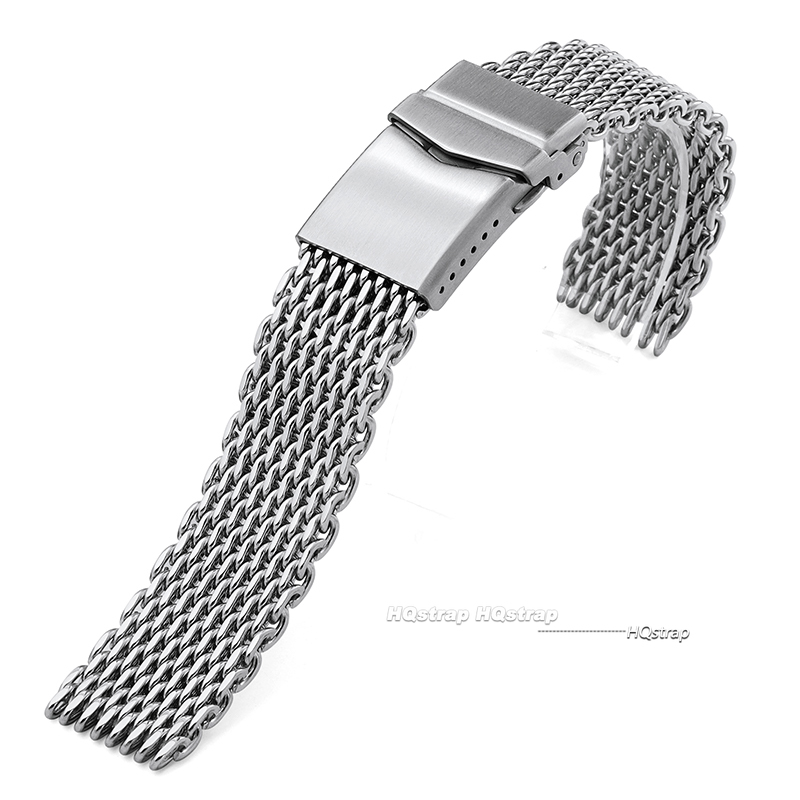 Solid Stainless Steel Shark Me - огляд і ціна Suede Strap Watch