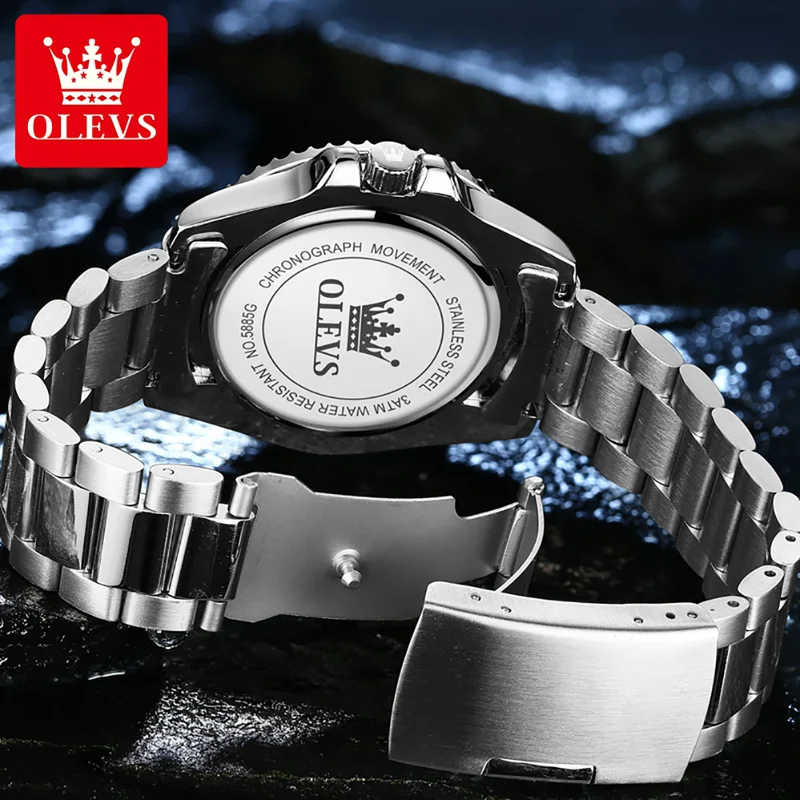 OLEVS Original Quartz Watch fo - огляд і ціна Rolex Watch Submariner