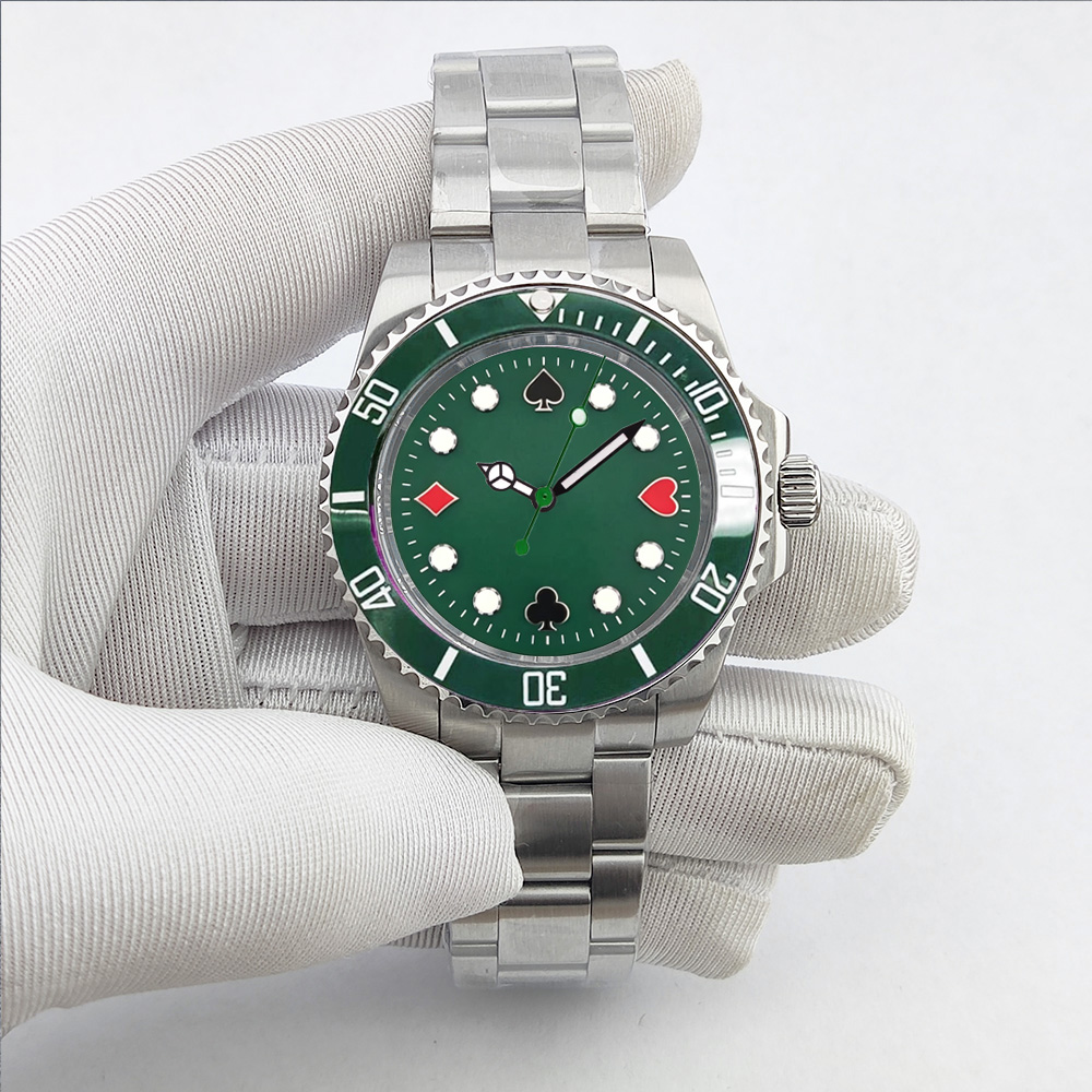 Luxury 40mm Men's Automatic Me - огляд і ціна Stainless Bracelet Diver