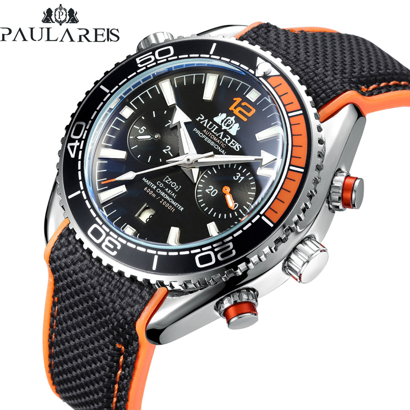PAULAREIS P Luxury Men Automat - огляд і ціна Seiko Watch Presage