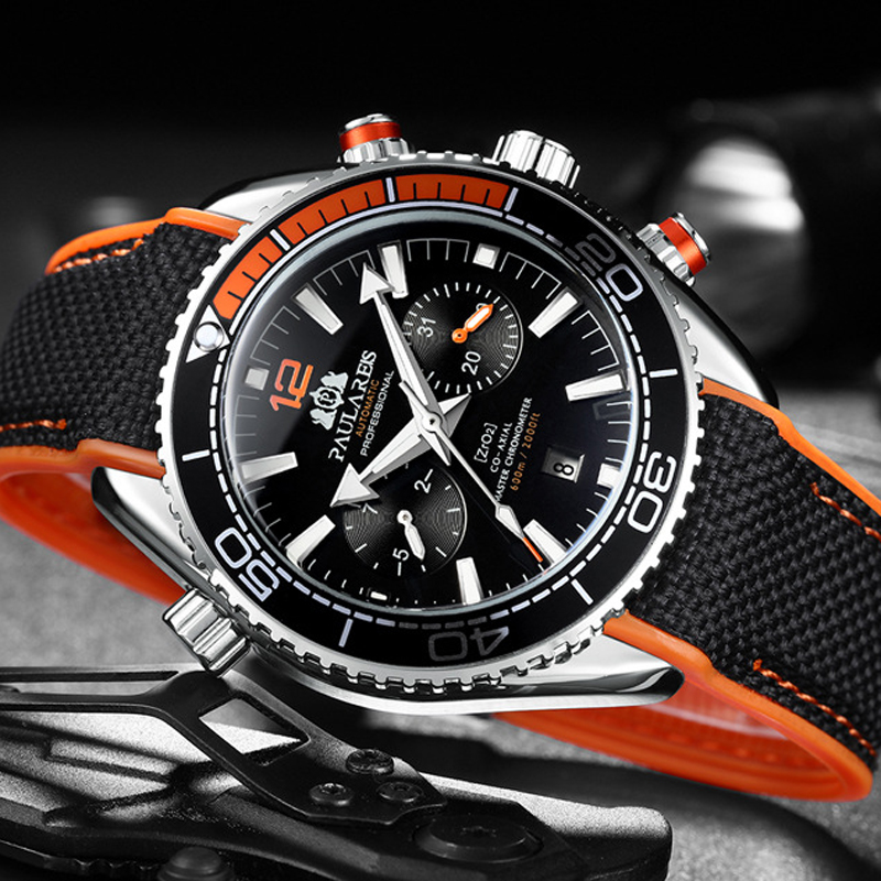 PAULAREIS P Luxury Men Automat - огляд і ціна Seiko Watch Presage