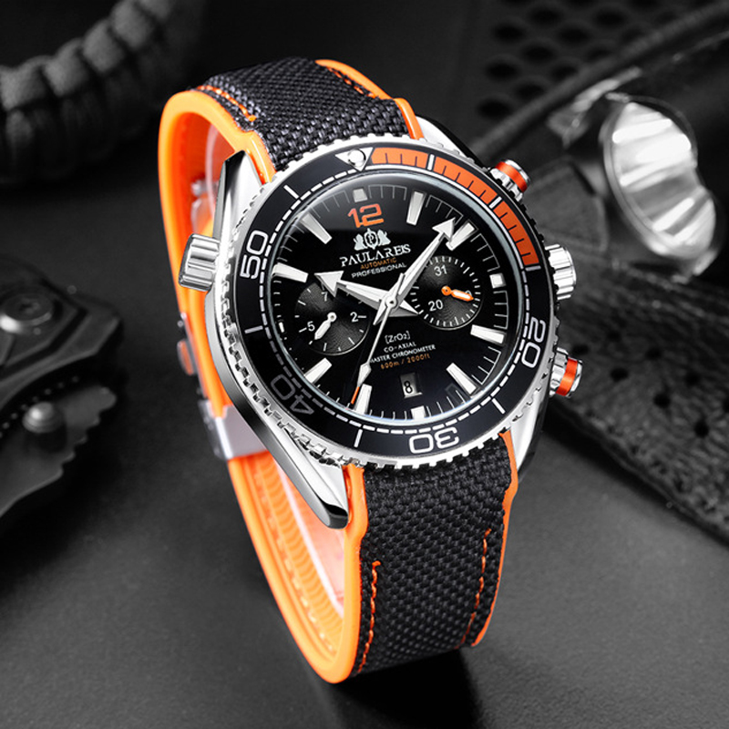 PAULAREIS P Luxury Men Automat - огляд і ціна Seiko Watch Presage