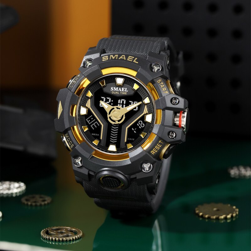 SMAEL 8075 Men's Analog Digita - огляд і ціна Rolex Watch Submariner